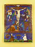 Email peint, Crucifixion (Paris, musee de Cluny) (2)